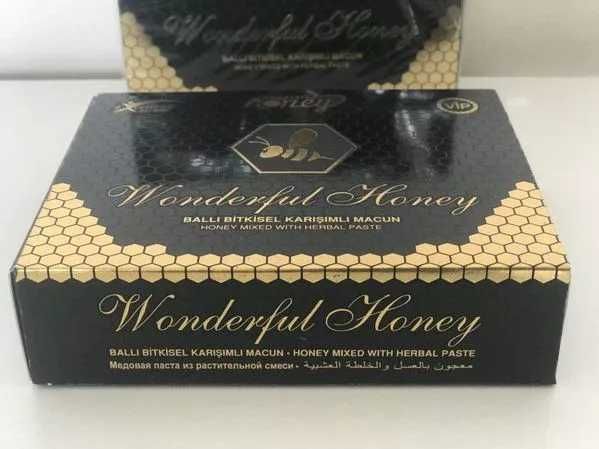 Miere turceasca afrodisiac 12 plicuri macun magiun wonderful honey