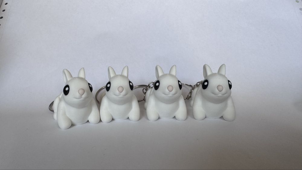 Ключодържател зайче