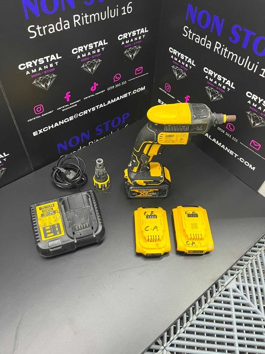 Mașină de înșurubat pentru gips-carton DeWalt DCF620 18V XR