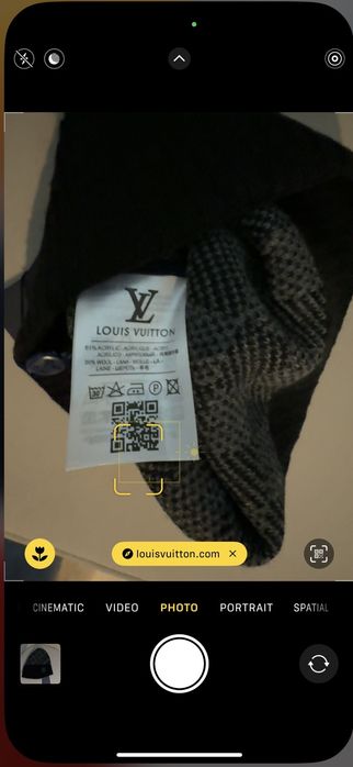 Louis Vuitton-Чисто нова мъжка зимна шапка