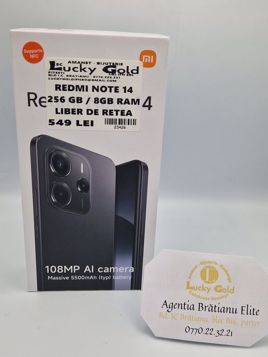 Redmi Note 14 256 GB cod 23426