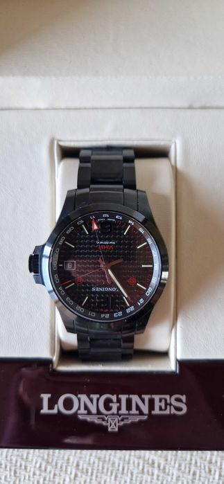 LONGINES CONQUEST V.H.P GMT 43 mm часовник за мъже, оригинал 202