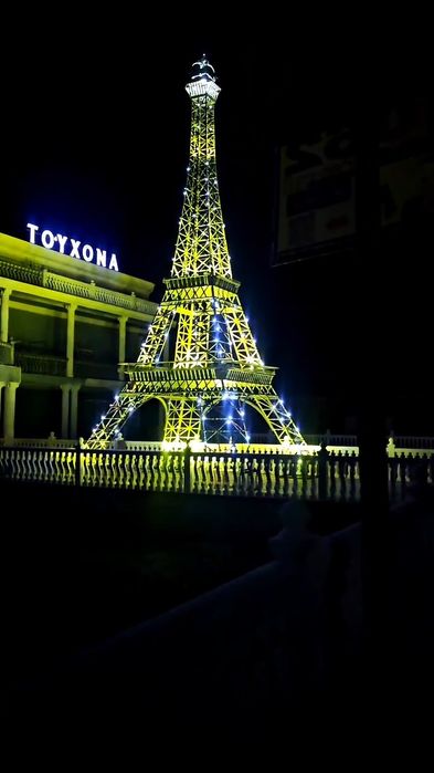 Макет эйфелевая башня