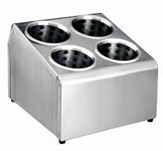 Поставка за прибори от неръждаема стомана 4 модела Чисто нови Поставки