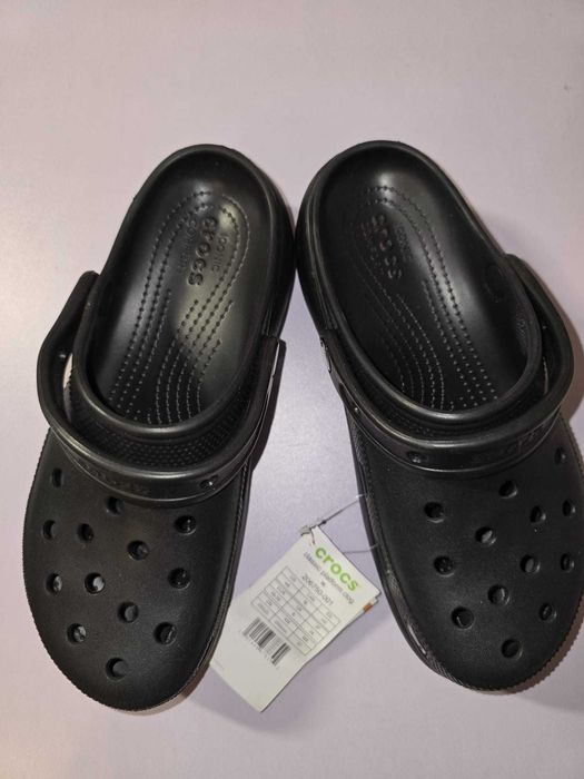 Crocs Saboti- Classic Platform Clog- marime 38 (real 37)+ cadou
