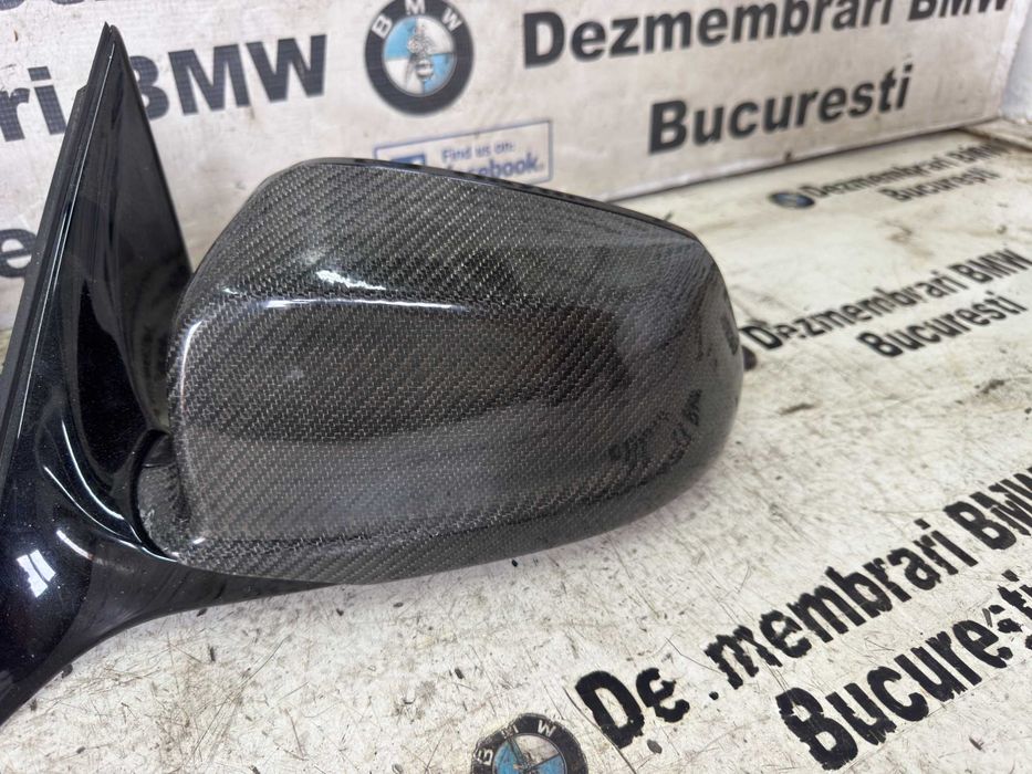 Capace oglinzi carbon stanga dreapta BMW Seria 5 6 7 F07 F10 F11 F06 F12 F13 F01 F02 F03 F04