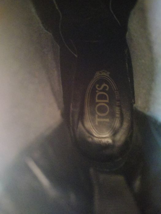 Боти TOD'S, 39 номер, цвят каки