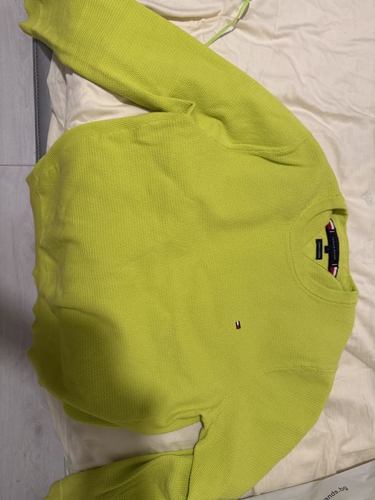 Мъжки пуловер  от памук