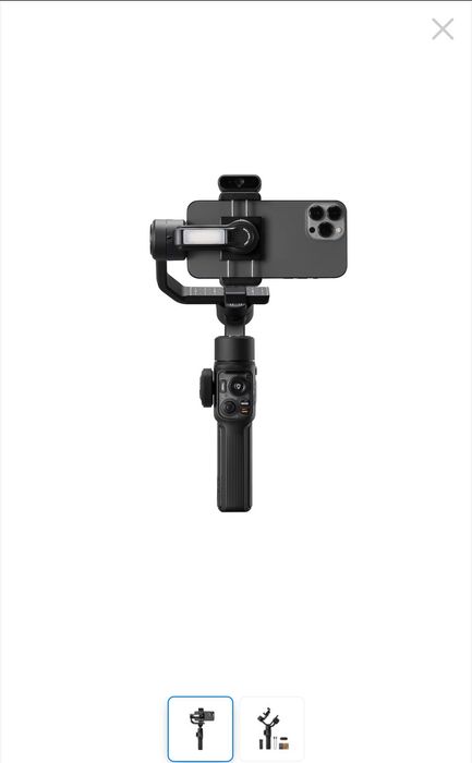 Sistem Stabilizator Zhiyun n Smooth 5S AI Pro Gimbal Combo cu 3 Axe si