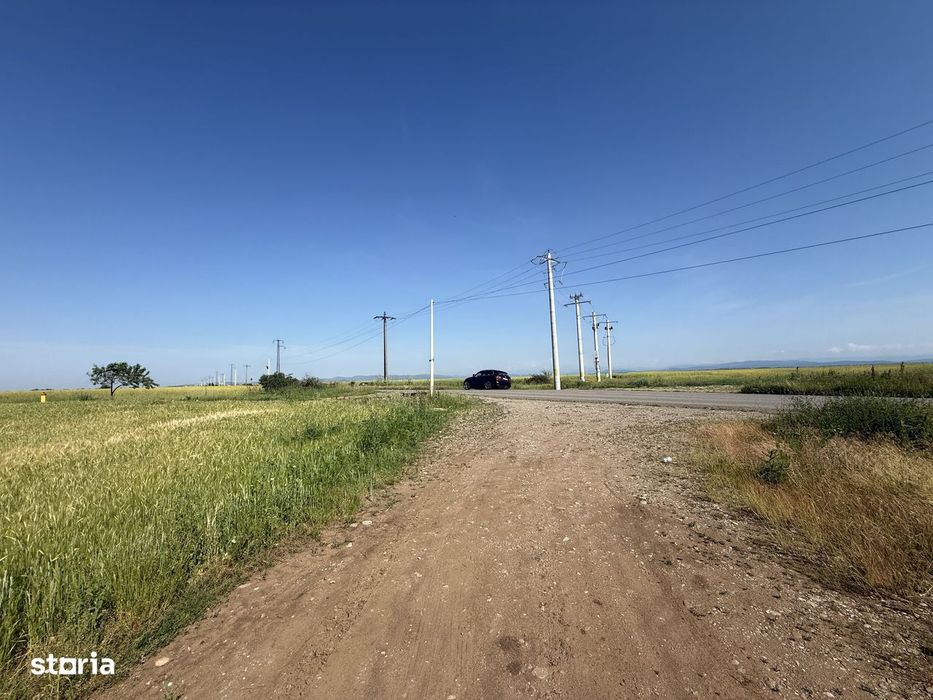 Teren 10 hectare pretabil pt panouri solare-Aricesti Rahtivani