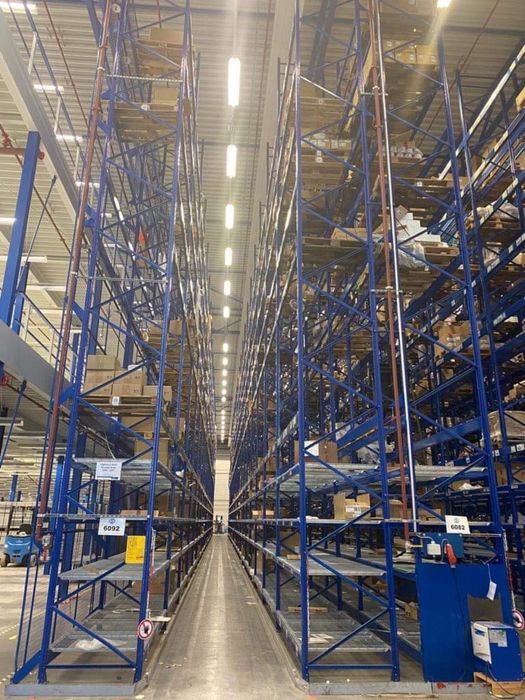 Палетни стелажи за склад НОВИ И ВТОРА УПОТРЕБА