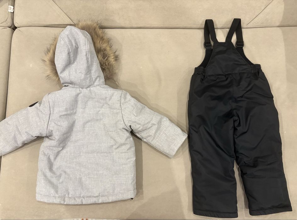 Зимний детский комбинезон
