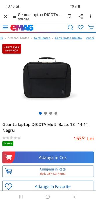 Geantă laptop Dicota
