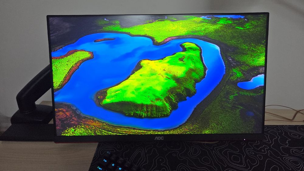 Монитор 23.8" AOC 24G2SPAE/BK/01 черный