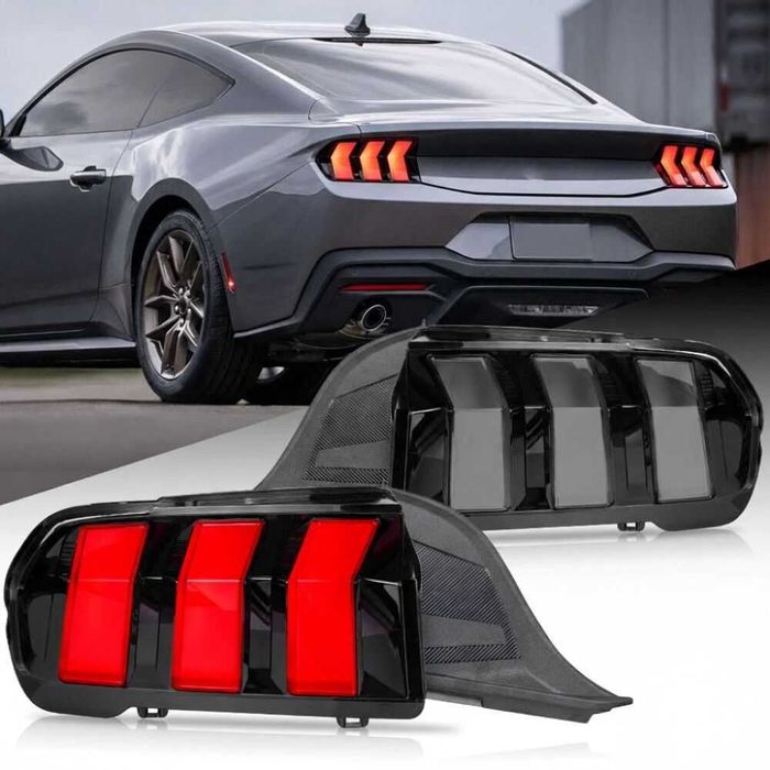 Стопове с динамични жълти мигачи за Мустанг 2024- S650 USA Mustang