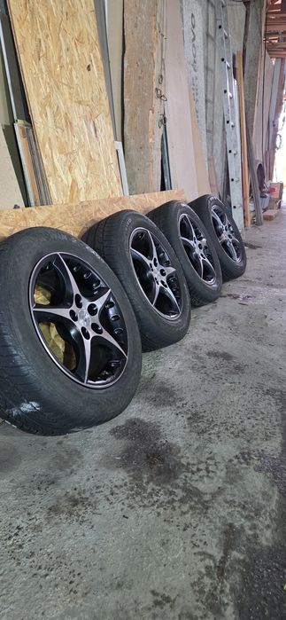 VW, AUDI  джанти със зимни гуми  215/55/16  7J×16  ET38  5×112