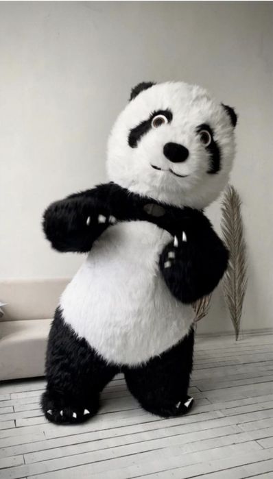 Панда. Мишка. Аниматор. Құттықтау. Поздравления