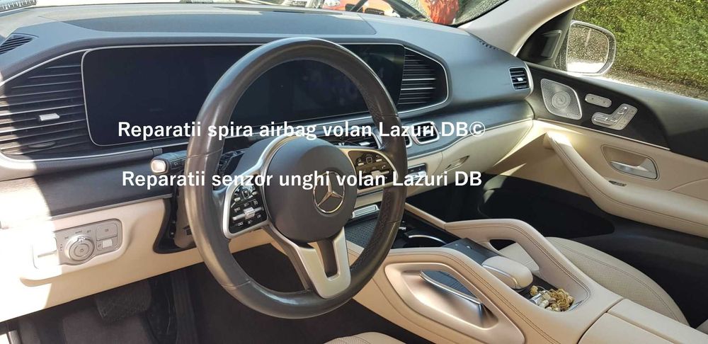 Reparatii spira volan Mercedes GLA GLB CLA senzor unghi volan