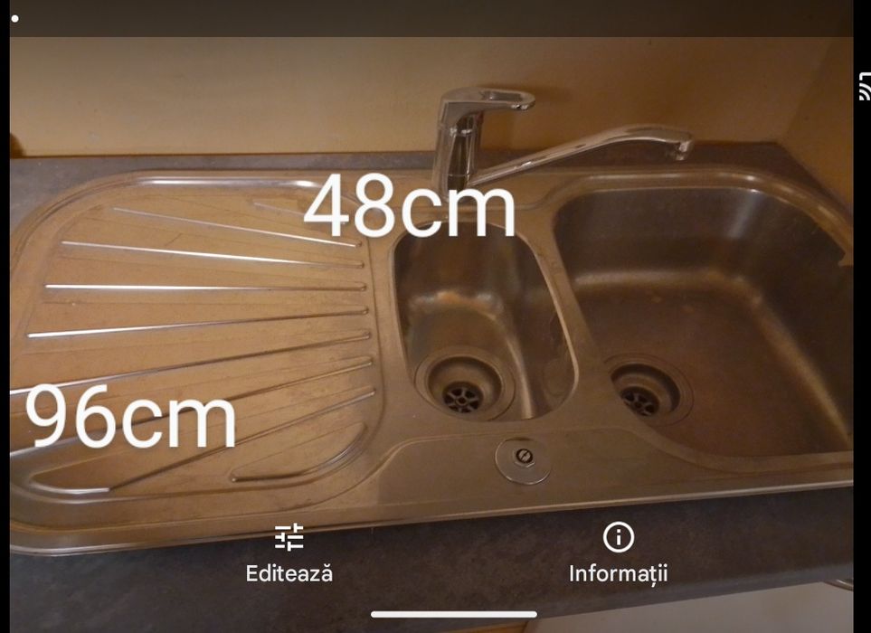 Ghiuveta inox cu baterie