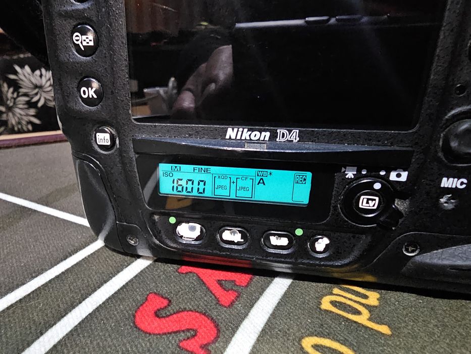 DSLR Nikon D4 stare perfecta