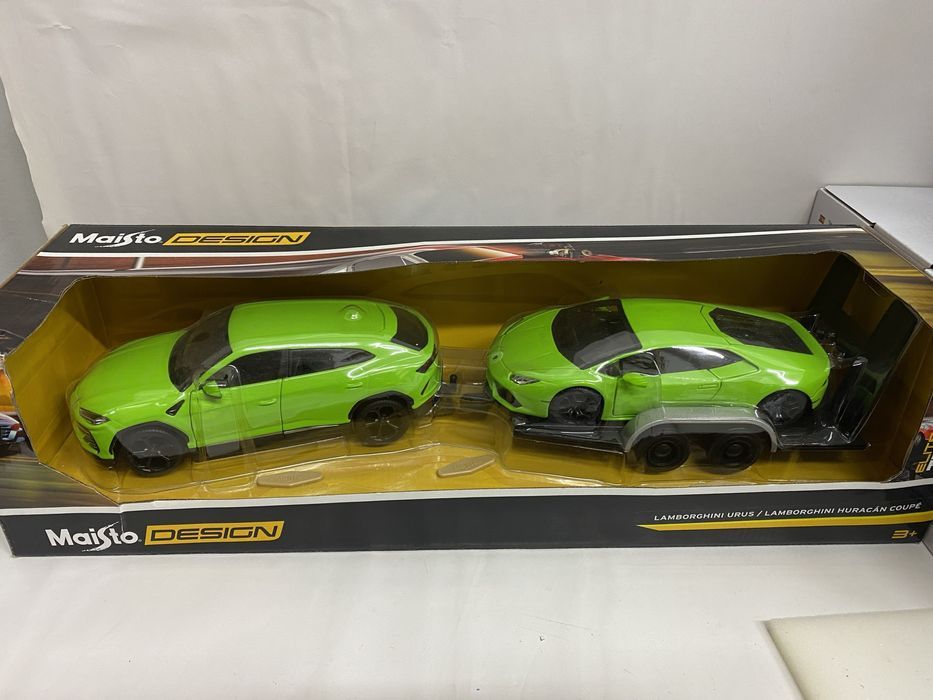 MAISTO Ansamblu machete scara 1:24 Lambo si Ford