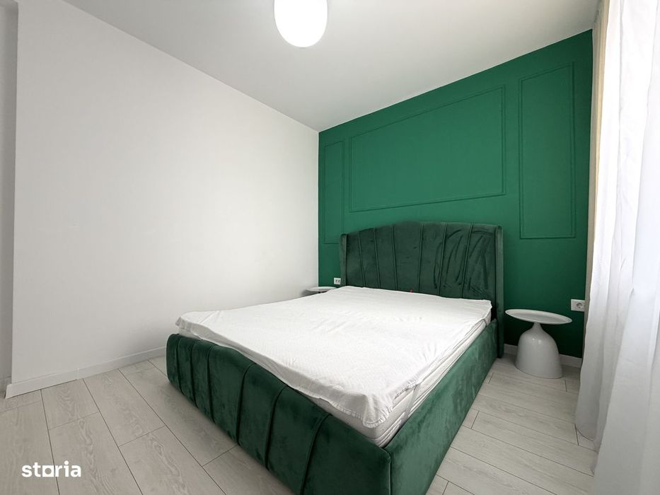 Apartament 2 camere, 40mp utili, etaj 2,  mobilat, bloc nou -  Giroc