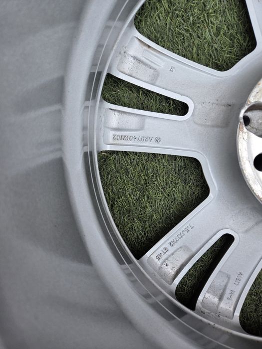 Doua jante Mercedes R 17 5x112, C class, E class