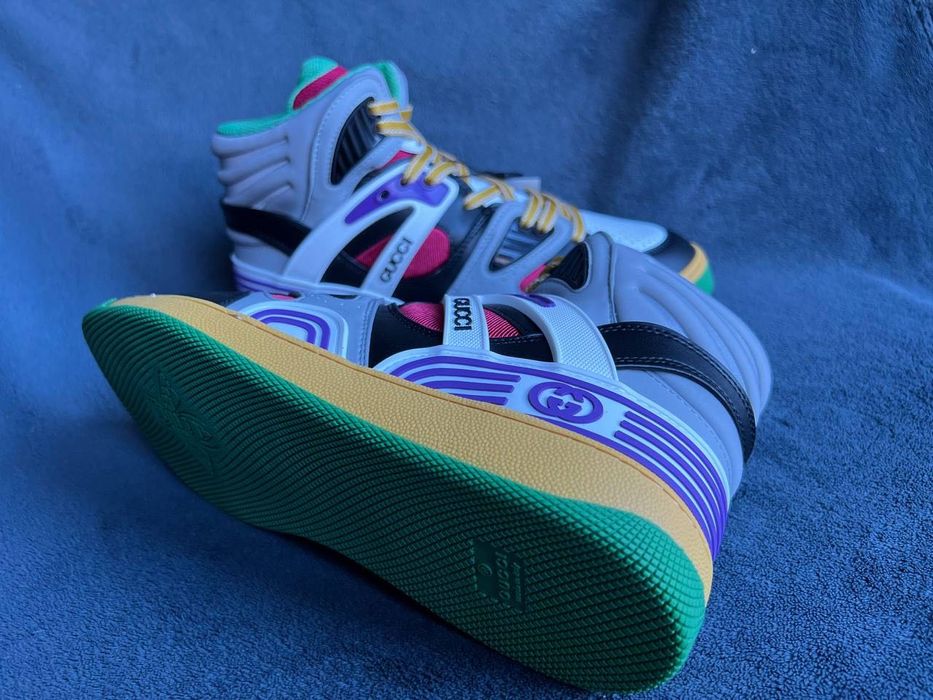 Gucci Basket High Black Demetra   43