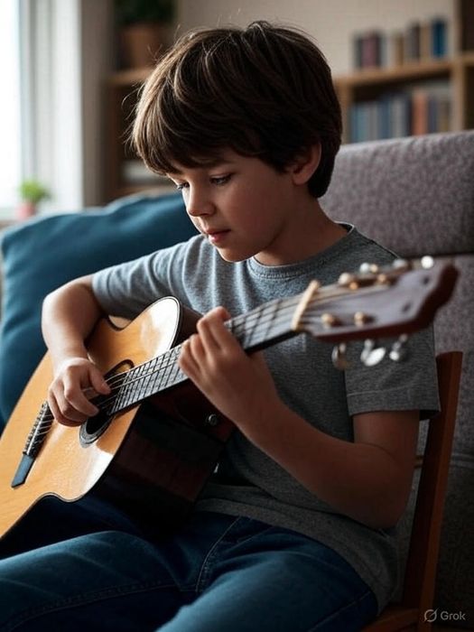 Уроки гитары для детей с 8ми лет