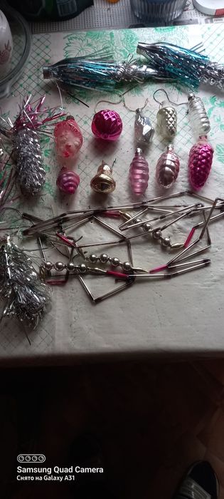 Ёлочные  игрушки  советского производства