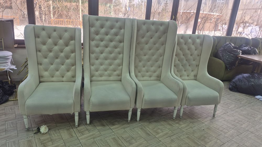 Б/у, кресла для молодожен, диван