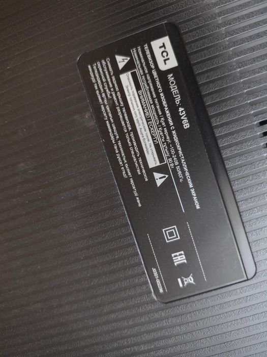Продается Телевизор TCL google 43