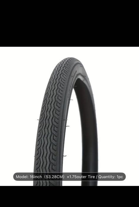 BTWIN Гуми за велосипеди DRY1 26"x2 Твърд Борд + вътрешни гуми