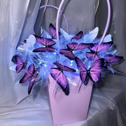 Букет из бабочек