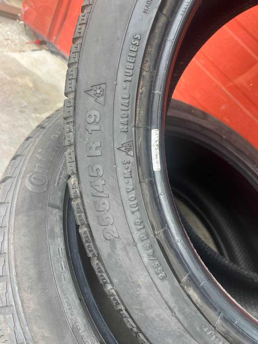 2бр. Continental Winter Contact 255/45 R 19
