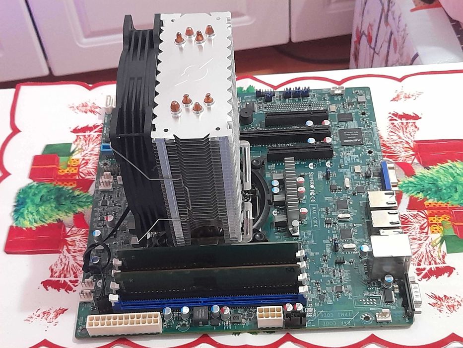 Kit Xeon E3-1230 v5 + Supermicro X11SSL-F + 16GB DDR4 + Cooler