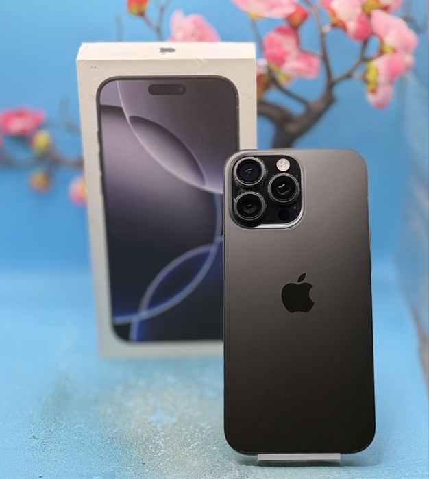 Apple iPhone 16 Pro Max, 256GB, 5G, Black Titanium