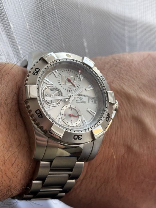 Longines Hydro Conquest chronograph 300 m