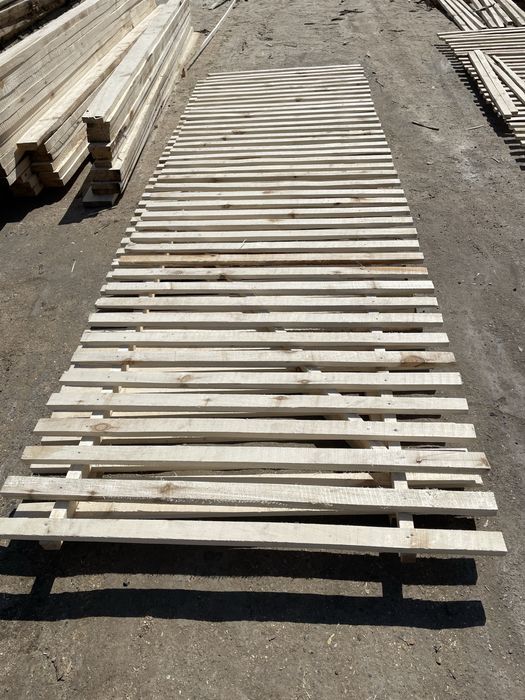 Забор штакетник деревянный