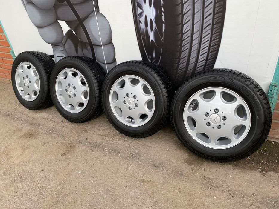 Диски с резиной на Мерседес