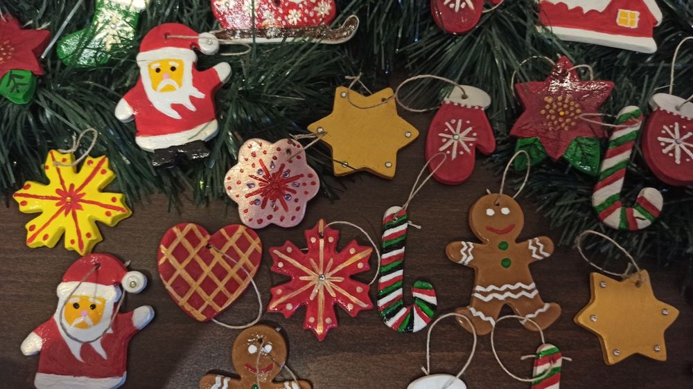 Новогодние игрушки ручной работы