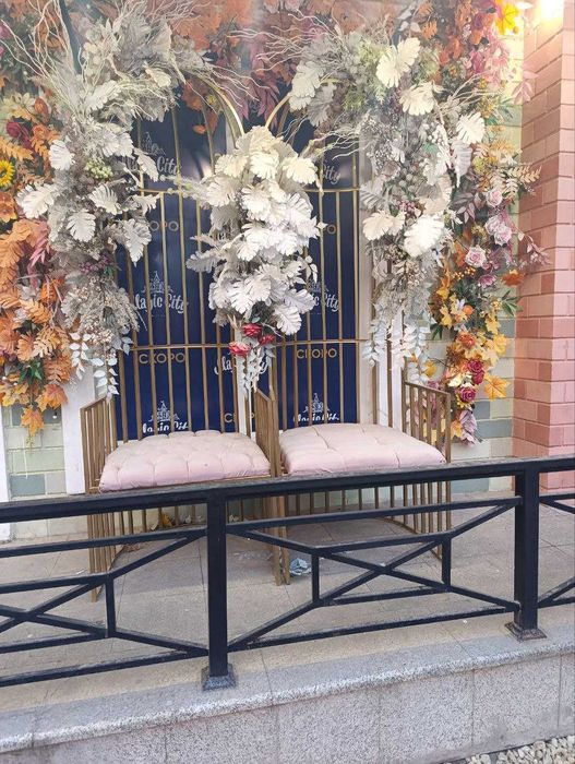 Декоратив стул, стул декор, фотозона, стул темир