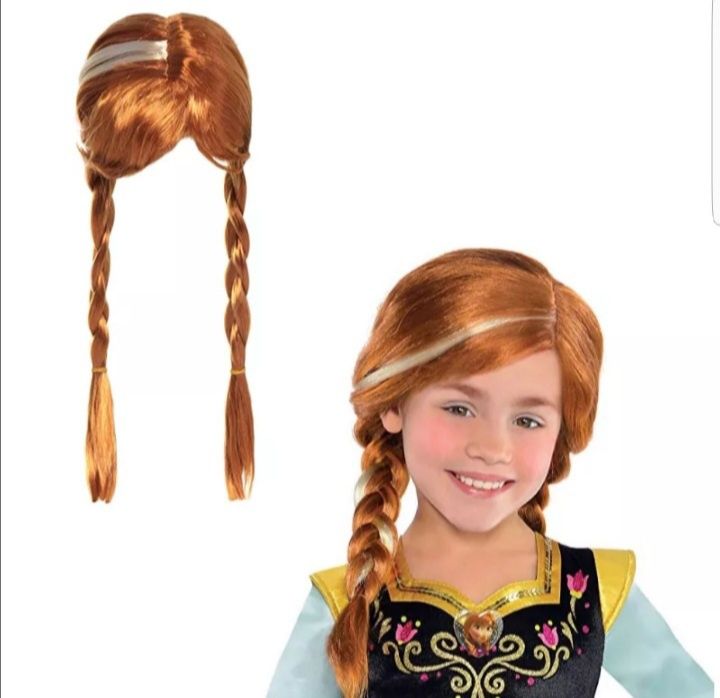 НОВО!!! Рокля на Ана от Замръзналото кралство + Корона!Аксесоари!