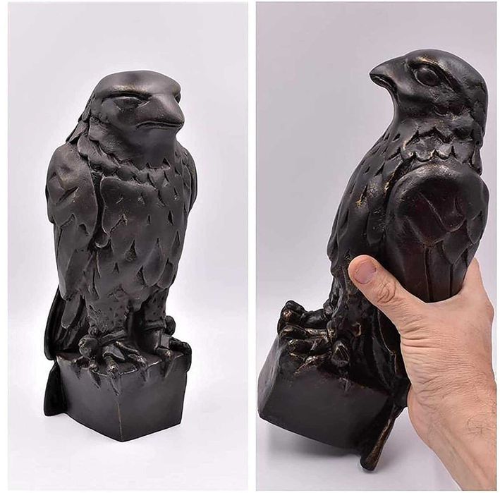 Sculptura Soimul Maltez The Maltese Falcon Bogart decoratiune casa GPS