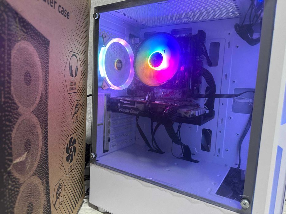 Игровой кейс 12 ядерный c видеокартой RX 5500XT 8gb