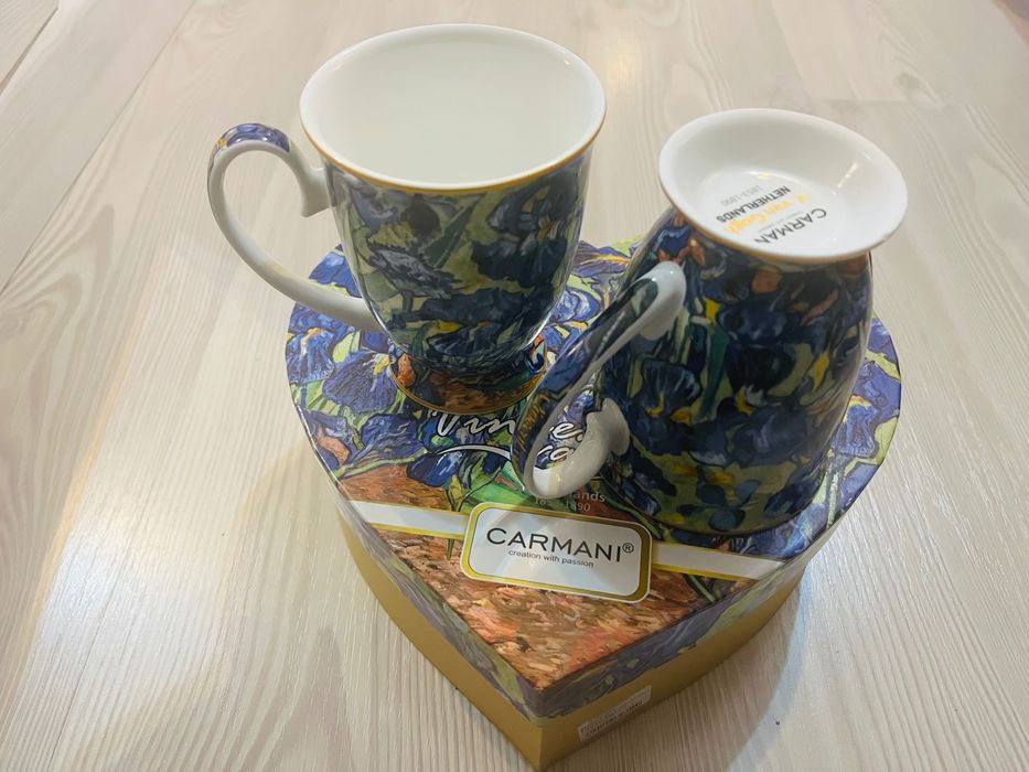 Van Gogh - set 2 cani de portelan 0.35l