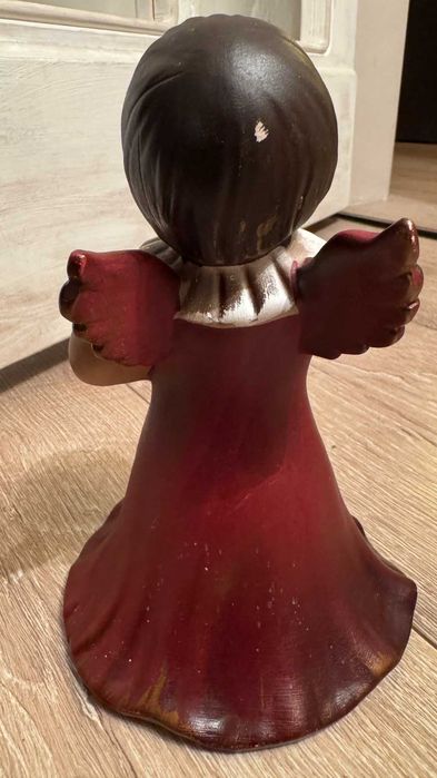 Голям винтидж керамичен ангел 21см/ 14см– Германия, номер.