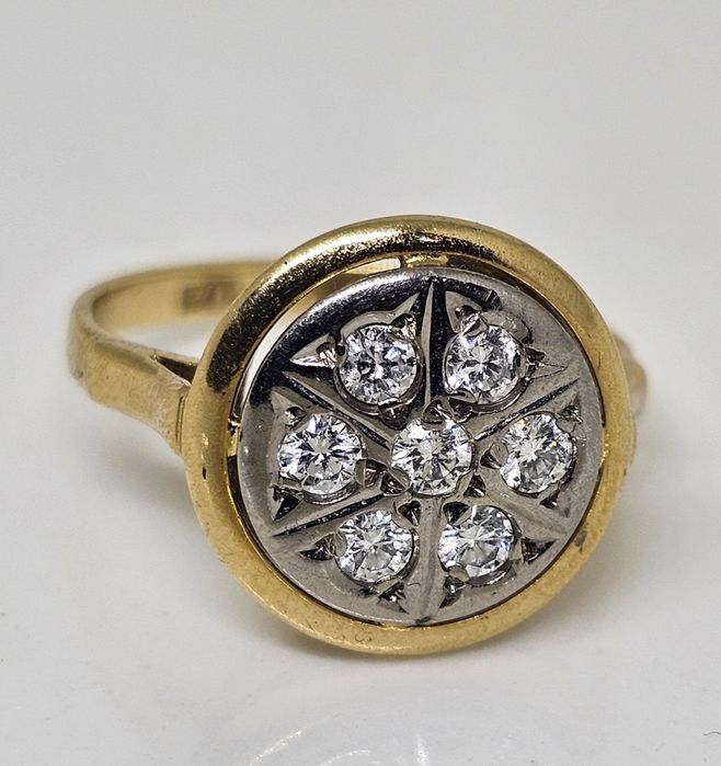 Тарелочка бриллиант 750СССР