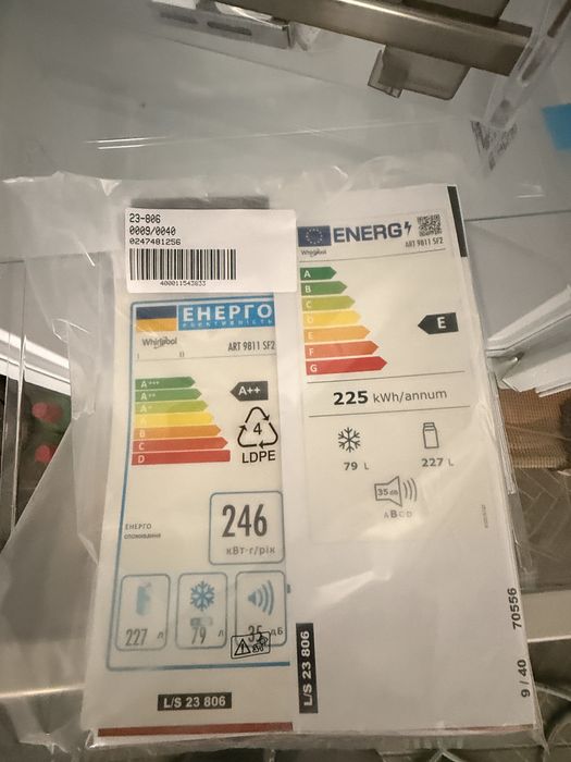 Frigider Whirlpool total no frost