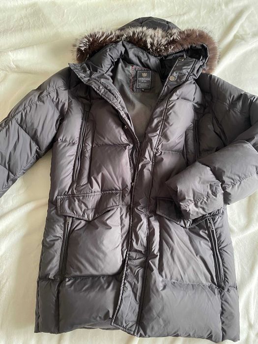 пуховик удлиненный 54 размер